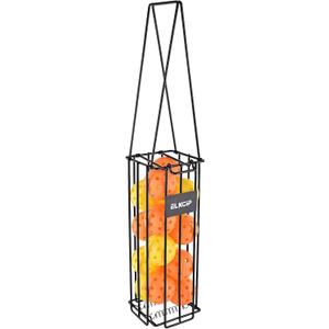 Portable Pickleball & Tennis Ball Collector - Pickleball Retriever Basket Carrier Gatherer Picker Hopper Container for Picking and Storage Training Tool for Ball (Integral)