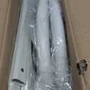 HOMEAL 59in Foldable Toddler Bed Rails, Bed Rail for Toddlers with U-Shape Base, Baby Bed Rail Guard for Twin, Full, Queen, King Beds, Bed Rail for Baby, White