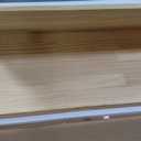 Solid Pine Wire Shelf Covers, 16" D x 37" L, Tool-Free Pantry Rack, 37" Length
