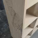 8 Tier Shelf, Wooden Finish