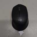 Logitech M330 Silent Wireless Mouse, 2.4GHz with USB Receiver, Optical Tracking, Quiet & Lightweight, Long Battery Life, for PC, Mac, Laptop, Chromebook - Black