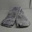 3x5 Fluffy Shag Light Grey Rug for Bedroom, Soft Fuzzy Plush Washable Non Slip Carpet, Comfy Shaggy Furry Small Area Rug for Living Room, Kids Baby Boys Girls Nursery Dorm, Tie-Dye Gray