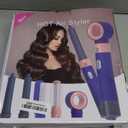 Fast Heating Electric Hair Iron for Hair Styling, Auto-Off Function, with 3 Adjustable Levels, Rotating Roller Curling Wand