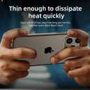 New Aluminum Frame Metal Bumper Frame Slim Hard Case Cover for iPhone16Pro, Metal Frame with Soft Inner Bumper, Raised Edge Protection (Gray Titanium, for iPhone16 Pro)