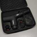 FitRx Massage Handheld Deep Tissue Percussion Massager with 6 Speeds and 4 Swappable Heads For Premium Neck Back & Muscle Relief