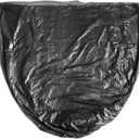 Aluf Plastics High Density Trash Bags, 16 Gallon, 1000 Count, 8 Micron (eq), 24" x 33", Black, for Bathroom, Office, Industrial, Commercial, Janitorial, Municipal, Recycling