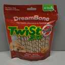DreamBone Twist Sticks, Made With Real Chicken, Rawhide-Free Chews for Dogs, 50 Count (9.7 Ounce (Pack of 1), Best by November 26,2025