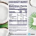 Pedialyte Electrolyte Drink, Hydration Drinks for Kids & Adults, Coconut Burst, 1 Liter, Pack of 4 (33.8 Fl Oz (Pack of 4))