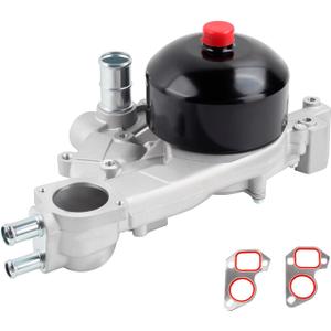 AW5081 Engine Water Pump with Gasket Compatible with 01-04 Avanti, 98-02 Camaro, 97-04 Corvette, 98-02 Firebird, 04-05 GTO 5.7L/6.0L Replace for AW5081, 19195105