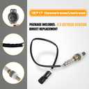 15717 O2 Oxygen Sensor Downstream Upstream Compatible with 1990-2014 Ford F150 F250 F350 Ranger Escape Explorer Lincoln Mazda Mercury Replaces 15716 15718 Set of 4