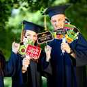 Mexican Graduacin Party Decorations Table Toppers Set of 24 Graduation Fiesta Taco Bout a Future Centerpieces Sticks Congrats Grad Class of 2026 Graduation Party Supplies