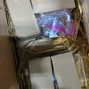 ALSO GO Chafing Dish Buffet Set 9QT 4 Pack, Gold Chafing Dishes for Buffet with 4 Serving Tongs, Buffet Set Full Size Large Serving Chafing Dishes, Warming Food Tray for Catering & New Year Parties