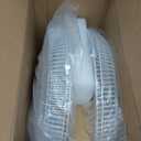 Comfort Zone 16-inch Wall Mount Fan with Remote Control, Quiet 3-Speed Operation, Timer, Adjustable Tilt  Ideal for Bedroom, Home, Gym & Office