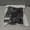 ASPO Men's Packable Puffer Jackets Winter Lightweight Detachable Hood Water-Resistant Down Coats Warm Insulated Hiking Travel (Medium, Black)