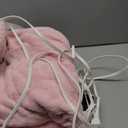 greenoak Heated Blanket Electric Full 72"X84", Heating Blanket with 10 Heat Levels 1/2/4/6/8 Hours Auto-Off, Soft Flannel Sherpa Warm Heater Christmas Blanket,Light Pink