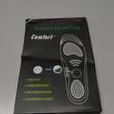 Insoles for Airtag Hidden Holder, Comfortable Shoe Inserts with Secure Tracker Device Case, Suitable for Kids, Adults and Elderly - Ideal for Tracking Shoes and Steps (270-300mm, Green)