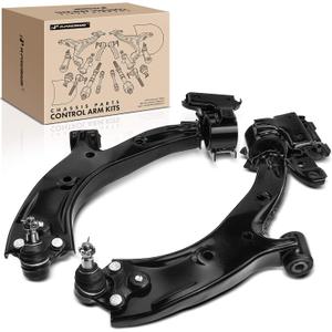 A-Premium 2 x Front Lower Control Arms, with Ball Joint & Bushing, Compatible with Honda CR-V CRV 2007 2008 2009 2010 2011