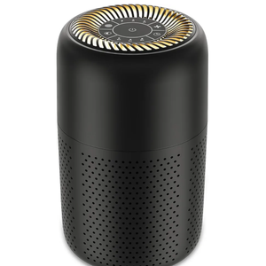 Small Air Purifiers for Bedroom Home Dorm Up to 600 sqft,20 dB Quiet Desktop Air Purifier With Night Light,H13 HEPA Filter,For Smoke Pets Dander Hair Filter,For Apartment Kitchen
