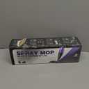 Spray Mops for Floor Cleaning - Wet Dry Mops with 2 Washable + 2 Disposable Pads for Swiffer Powermop - Refillable Bottle for Hardwood Tile Home Kitchen - Absorbs Pet Hair Dust Stains (Gray)