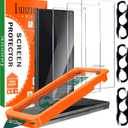 IMBZBK [Auto-Dust Removal] 3 Pack Front Screen Protector for Samsung Galaxy Z Fold 7, [Military Grade Shatterproof] 9H+ Tempered Glass + 3 Camera Lens Protector accessories, Ultra Durable