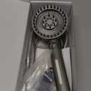 Filtered Shower Head with Handheld, High Pressure 4 Spray Mode Showerhead with Filters, Water Softener Filter Beads for Hard Water with ON/OFF Switch for Pets - Remove Chlorine (Gray)