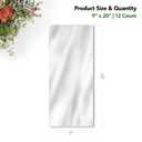 Seal Fresh 9 x 20 Inch Cellophane Gift Bags (12 Pack) — Clear Tall Wrapping Bags for Wine Bottles, Candles, Party Favors, DIY Gifts, Holiday Packaging (Ribbon & Basket Not Included)