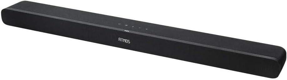TCL Alto 8 2.1 Channel Dolby Atmos Smart Sound Bar with Built-in Subwoofers, WiFi, Works w/Alexa, Google Assistant & Apple Airplay 2, Bluetooth TS8211-NA, 39-inch, Black