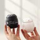 Cynlsum Pet Memorial Ceramic Jar for Dog & Cat Fur Personalized Loss of Dog Remembrance Memory Urn for Ashes, Forever in Our Hearts Sympathy Gift Keepsake Box White