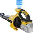 Cordless Leaf Blower for Dewalt 20V Max Battery (Tool Only) – Powerful Brushless Motor Delivers Up to 715 CFM & 150 MPH, 3-Speed LED Display Control, Lightweight Design for Yard, Lawn, Driveway, Snow