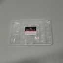 UNA GELLA Short Square Gel Nail Tips 216pcs Short Square Press on Nails Pre-shape Fake Nails for Full Cover Acrylic Nails False Nails For Nail Extension Home DIY Nail Salon 12 Sizes Gelly Tips