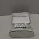 Lunch box Lunch bag for men women Insulated Lunchbox Lunch bags for Work Picnic Travel (Light grey)