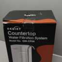 Countertop Water Filter, 8000 Gallons Alkaline Water Filtration System for Sink Faucet, Reduces 99.99% Chlorine, Heavy Metals, Bad Odor, OM-CF04, Included 1 Filter