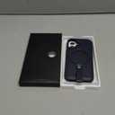 iPhone 17 Case Leather | iPhone 17 Leather Case with Stand | Compatible with MagSafe with Magnetic Ring Grip Holder (Blue, IP17-6.3inch)