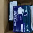 OPTEEL Adult Diapers with Tabs, Max Absorbency, Women & Men Size L, 72ct
