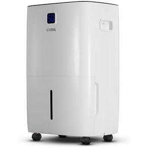 COMMERCIAL COOL 50 Pint Dehumidifier with Pump & Adjustable Humidistat for Home, Kitchen & Basement,Portable with Continuous Drainage for 4500 Sq. Ft. COMMERCIAL COOL 50 Pint Dehumidifier with Pump & Adjustable Humidistat for Home, Kitchen & Basement,Portable with Continuous Drainage for 4500 Sq. Ft.