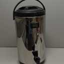 WantJoin Insulated Beverage Dispenser-75 Cup Hot&Cold water Urn for Catering-Stainless Steel Premium 12 L/3.2 Gallon Hot Drink Dispenser with Spigot for Coffee & Hot tea,Cold Milk,Water,Juice(Silver)