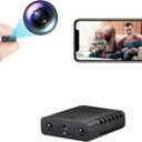 Mini WiFi Camera for Home, 1080P HD Indoor WiFi Security Pet Camera, Nanny Cam with Motion Detection Night Vision,iOS,Android Phone APP Control