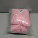 4 Feet Tablecloth Open Back Fitted Polyester Table Cover Wedding Banquet Trade Show Booth Dj Pink