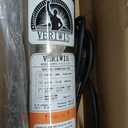 Septic Tank Pump 4" Submersible Effluent Cistern Deep Well Pump with Clog-Resistant Bottom Suction 33FT UL Cord Stainless Steel for Irrigation 26GPM 138FT Head 1/2HP 115V