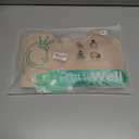 PRETTYWELL Front Closure Bras for Women no Underwire Padded Wireless Comfort Full Coverage Bra with Support Adjustable Mastectomy Bra Black XL (XL)