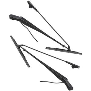 1 Pair Windshield Wiper Arms Replace R23-1035-22 R23-1035-23 Fit for Kenworth T600 T600A T800 W900 1985-2015 for Front Right Passenger and Left Driver Side