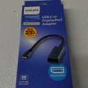 Philips USB C to DisplayPort Adapter, [8K UHD @ 60Hz 4K HD @ 144Hz] Type C USB C Adapter 32.4 Gbps Data Transfer Speed for MacBook Pro MacBook Air, iPad Pro, XPS 15/13, Spectre, Surface, SWL9753S/37