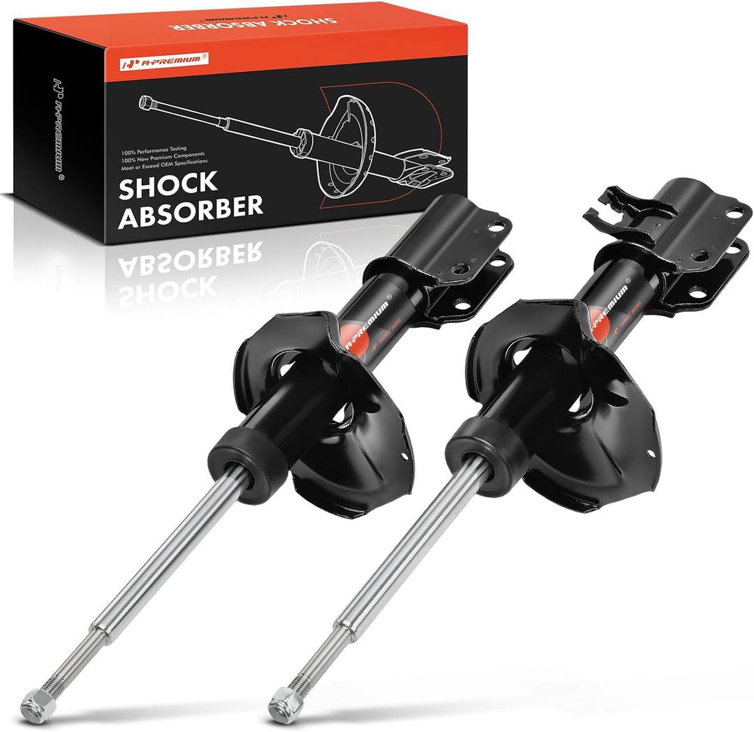 A-Premium Front Bare Struts w/o Coil Spring, Set of 2