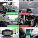 AONKEY Cell Phone Holder for Car, Dashboard Anti-Slip Vehicle GPS Car Mount Universal for All Smartphones, Compatible iPhone XR XS Max X 8 7 6S Plus, Galaxy S10/S9 Plus S8 Note 9/8, LG V30, Pixel 3 XL