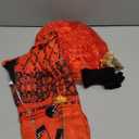 4-13 Years Rise of Red Girls Cosplay Costume Sets with, Role Playing Outfits Halloween Christmas Party (5-6 years)