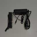 Universal Power Supply 3V~24V 3A 72W Adjustable Variable 3V 5V 6V 9V 12V 15V 18V 20V 24V AC/DC Adapter Charger, 100V-240V AC to DC Converter with 14 Tips and Polarity Converter