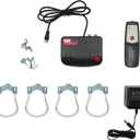 Outdoor TV Antenna Accessories Box (Include HDTV Outdoor Antenna Built-in Amplifier Remote Control Power Supply Coaxial Grounding Block Antenna Parts)