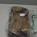 BONTHEE Extra Large Waterproof Firewood Log Carrier Canvas Firewood Holder Indoor with Shoulder Strap and Top Handles Contained Weight-Relief Pad for Easy Carry, 1_classic_brown