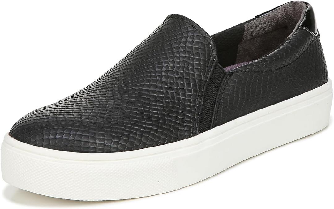 Dr. Scholl's Shoes Womens Nova Slip On Fashion Sneaker, Black, 8