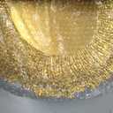 Gold Charger Plates Bulk 10Pcs - 13" Elegant Gold Plastic Chargers for Dinner Plates, Wedding & Event Decorative Charger Plates Set